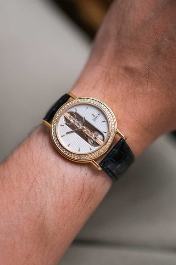 Corum Golden Bridge 18K Gold Diamond - Image 2