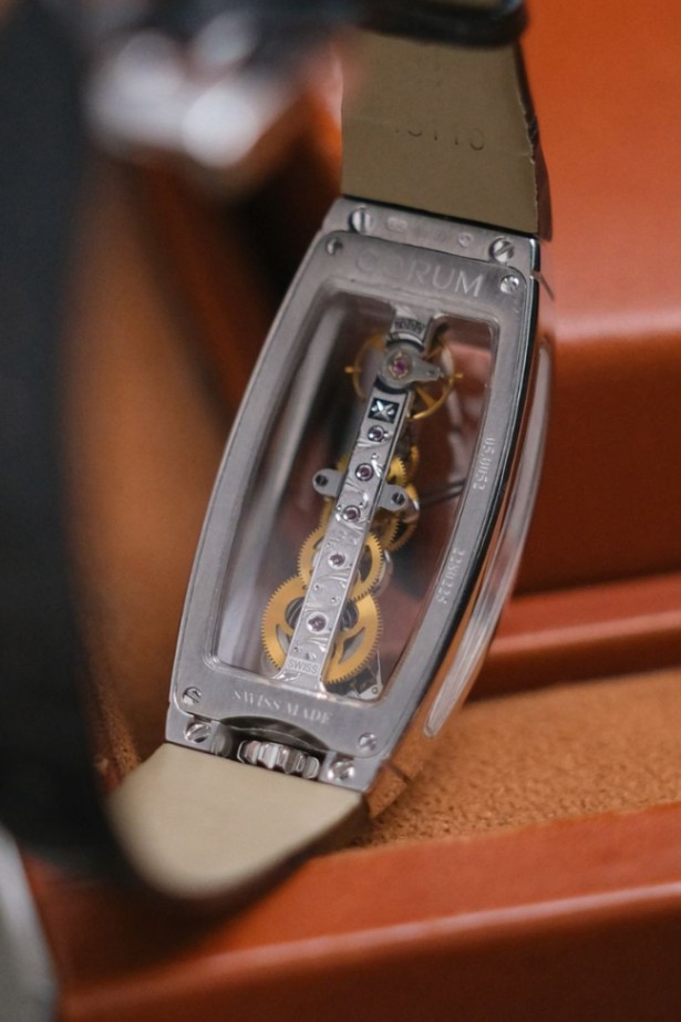 Corum Golden Bridge 18K White Gold Diamond Lady thumbnail 2