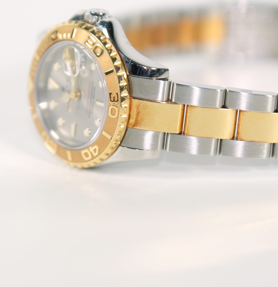 Rolex Yacht-Master 169623 Slate grey dial Two-Tone Oyster 2003 29mm. thumbnail 3