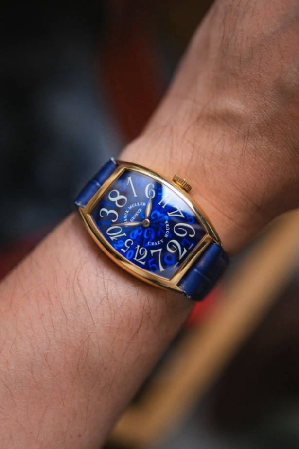 Franck Muller Curvex 5850 CH Crazy Hours 18K Rose Gold - Image 5