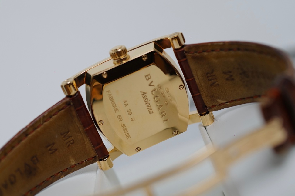 BVLGARI Assioma AA39G 18K Gold 30mm - Image 2