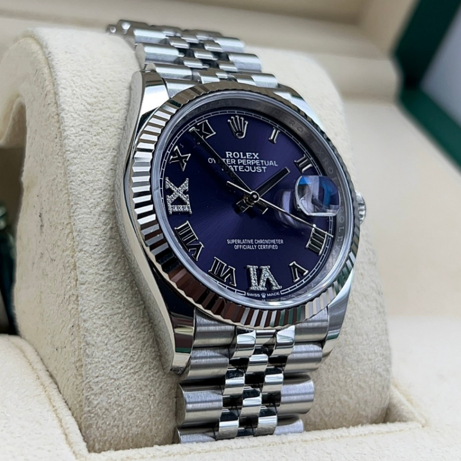 Datejust Purple Roman VIIX Jubilee 36mm - Image 3