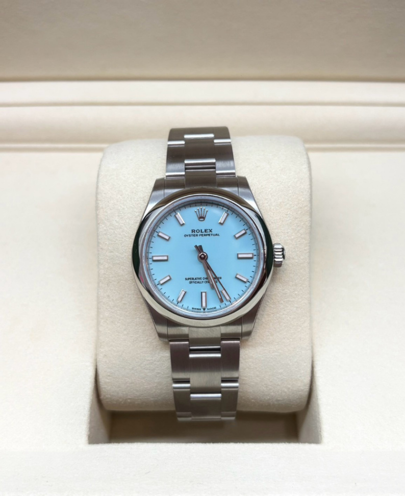 Oyster Perpetual Tiffany Blue Dial 31mm