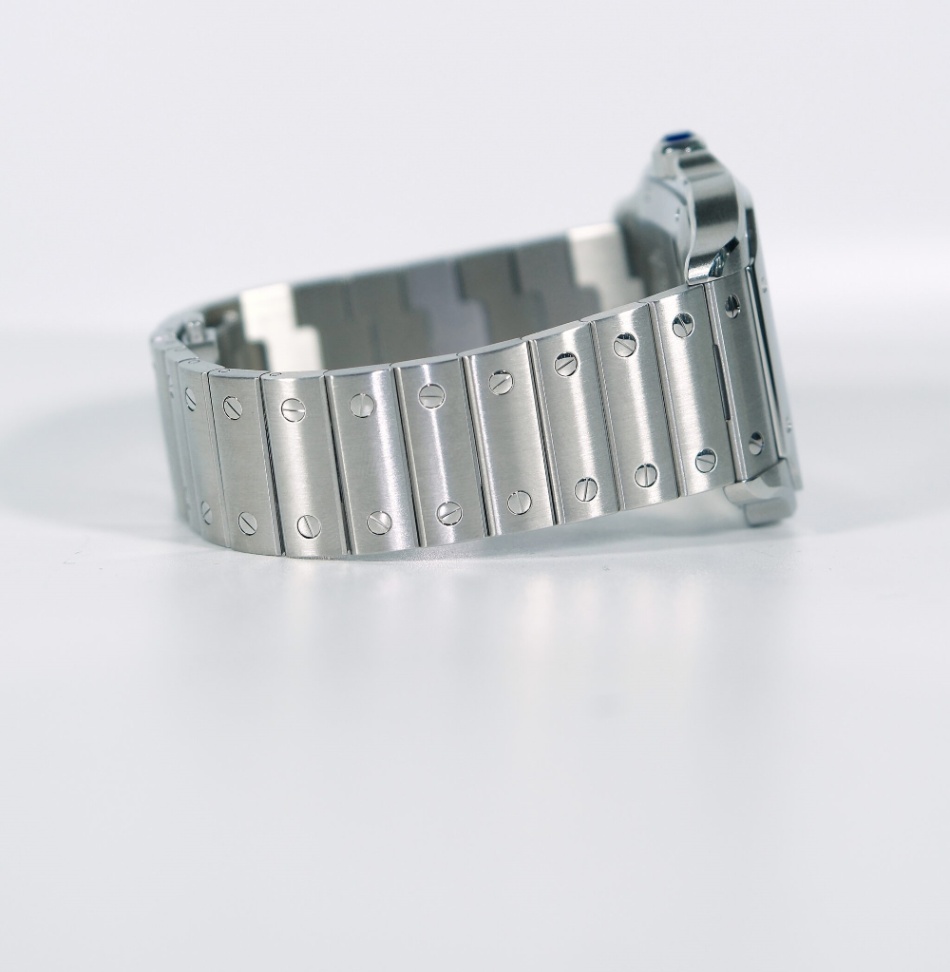 Cartier Santos WSSA0009 Large Silver Dial Stainless steel 2019 - Image 6