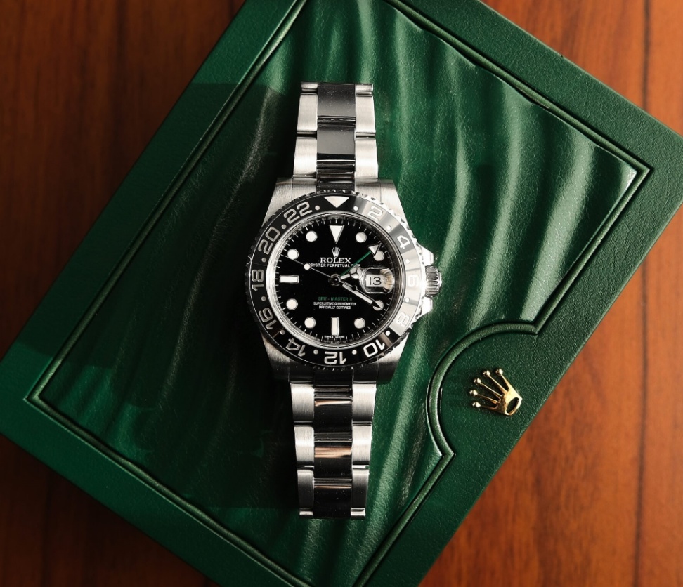 Rolex GMT-Master II 116710LN ‘Green Hand’ Black DIal Oyster Steel 2014 thumbnail 10