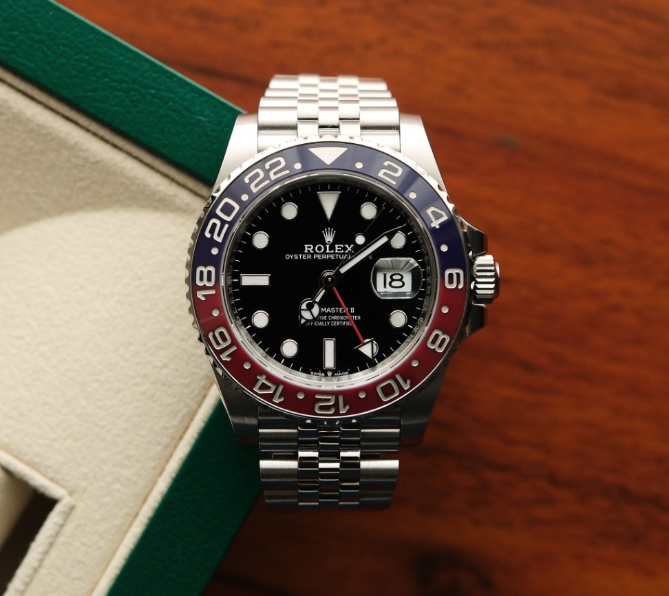 Rolex GMT-Master II 126710BLRO ‘Pepsi’ Black Dial Jubilee 40mm. - Image 1