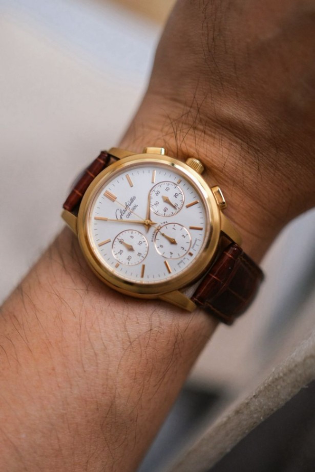 Glashütte Original Senator Klassik Chronograph 18K Rose Gold thumbnail 4