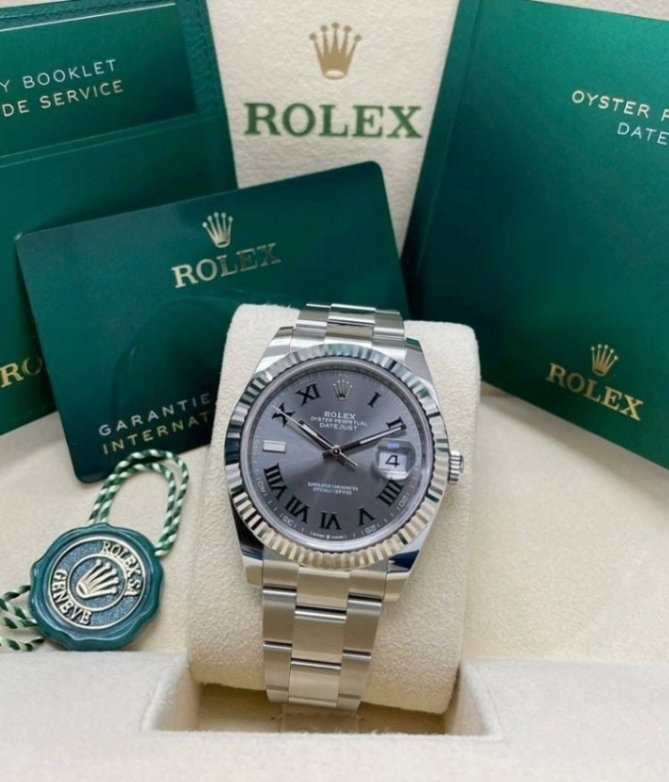 ROLEX Datejust 41 Wimbledon Oyster 126334 thumbnail 2