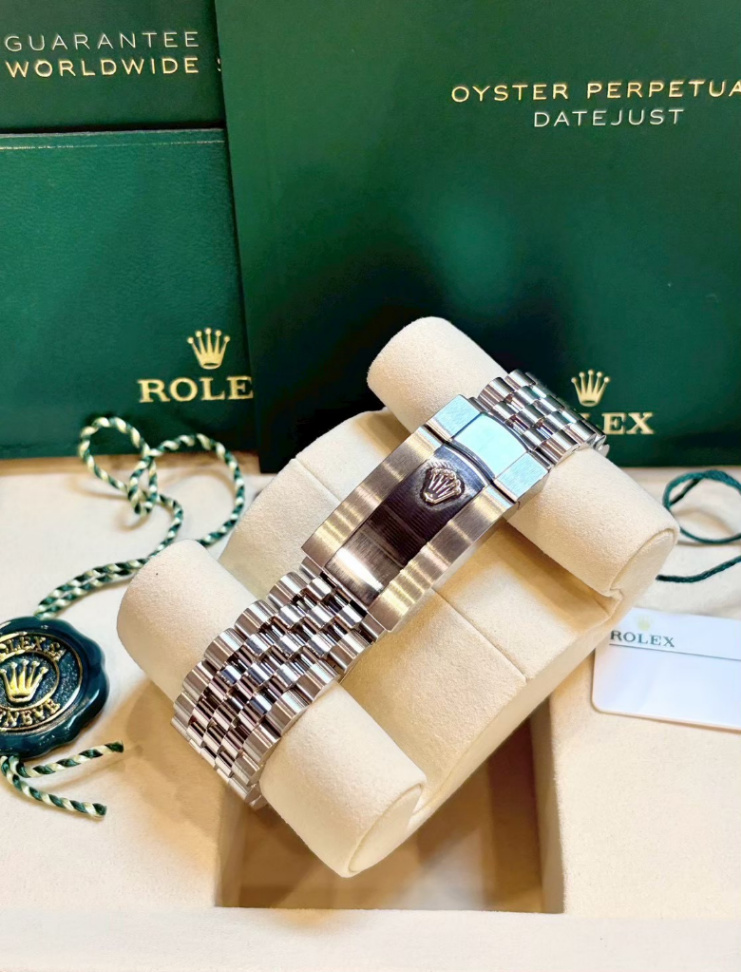 Datejust Blue Dial Jubilee 41mm thumbnail 5