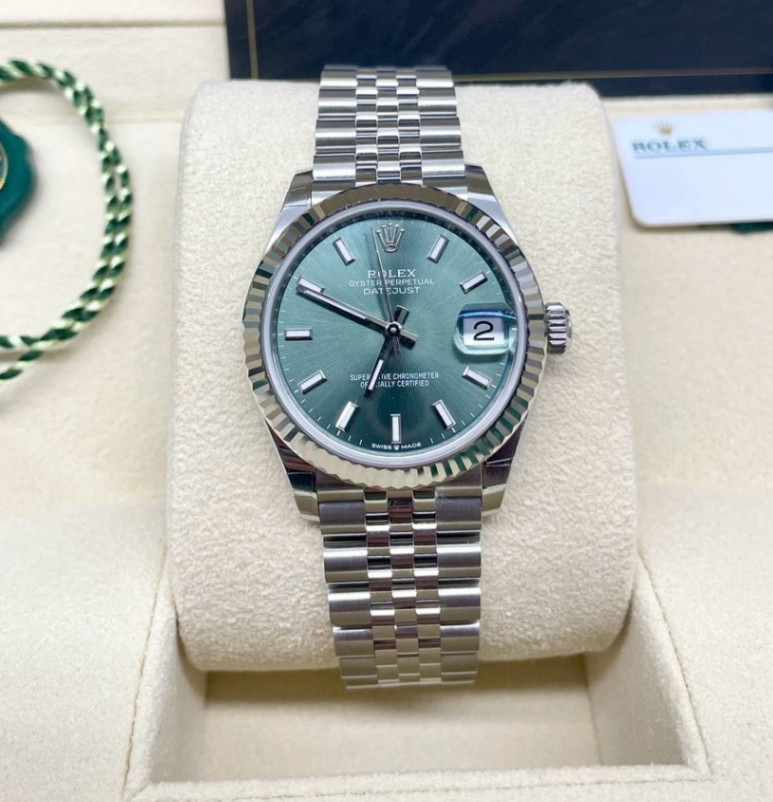 Datejust Mint Green Jubilee 31mm