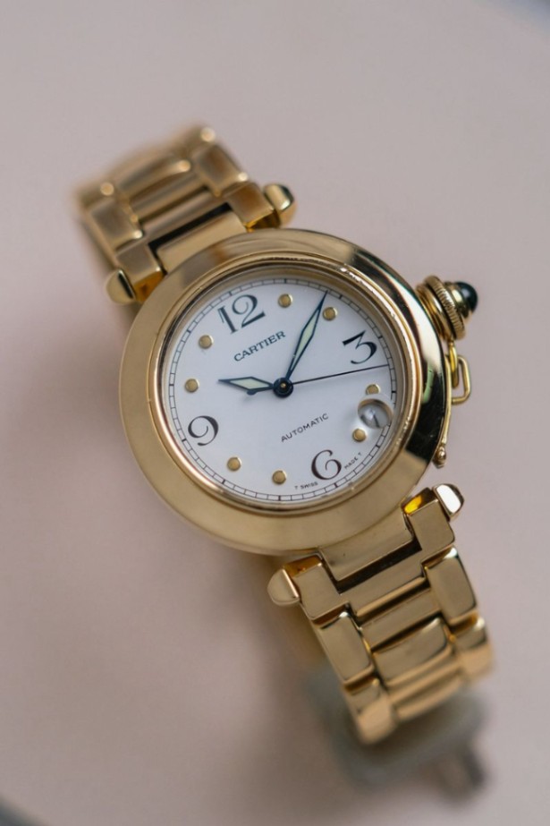 Cartier Pasha Yellow Gold Automatic Ref. W30134H9 thumbnail 2