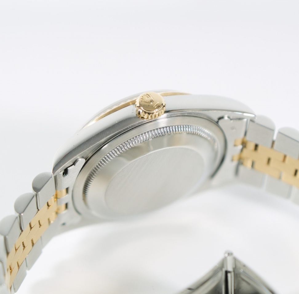 Rolex Datejust 16233 Champagne Diamond Dial Two-Tone Jubilee 1993  thumbnail 10