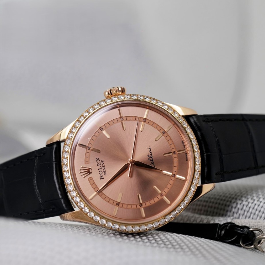 ROLEX Cellini 50705 RBR 18K Rose Gold 39mm