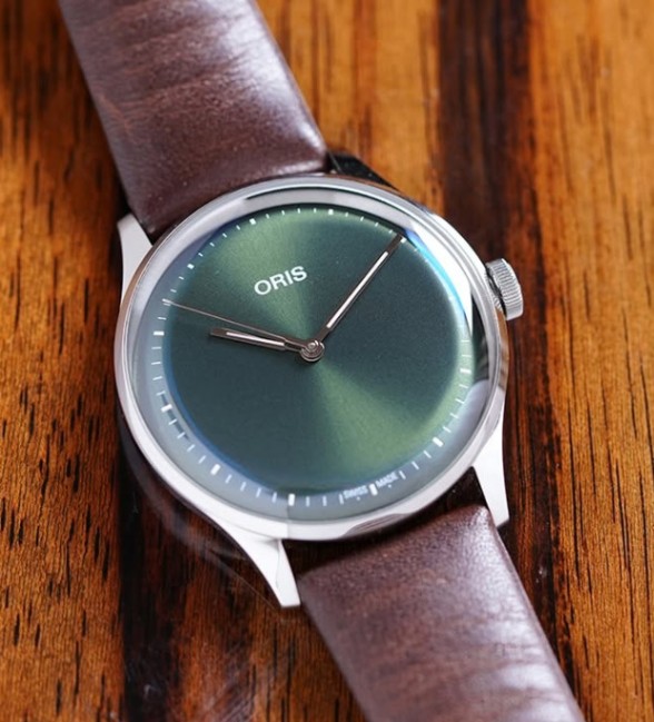 Oris Artelier S Forest Green