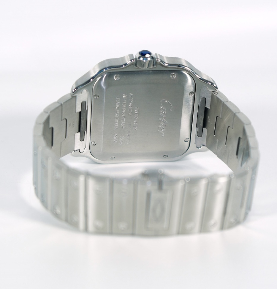 Cartier Santos WSSA0009 Large Silver Dial Stainless steel 2019 - Image 4