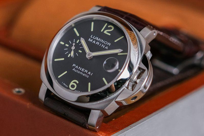 PANERAI LUMINOR MARINA 40mm Pam48 thumbnail 3