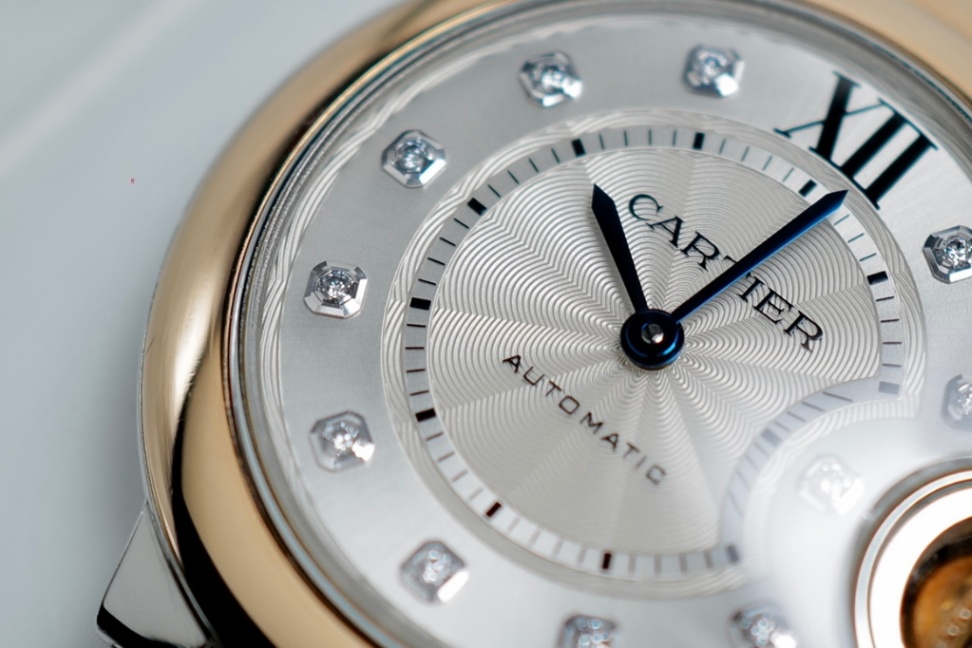 Cartier Ballon Bleu 33mm 2Tone Rose Gold Diamonds - Image 3
