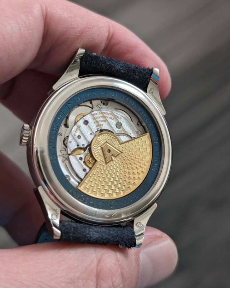 ANDERSEN GENÈVE Jumping Hours 40th Anniversary 38mm Platinum - Image 2