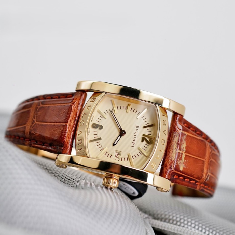 BVLGARI Assioma AA39G 18K Gold 30mm