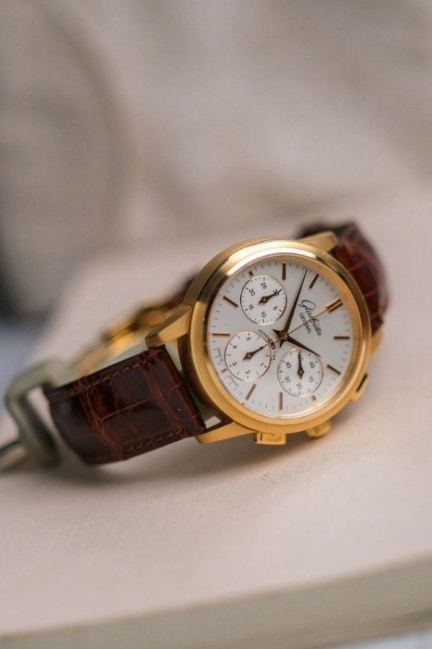 Glashütte Original Senator Klassik Chronograph 18K Rose Gold thumbnail 2