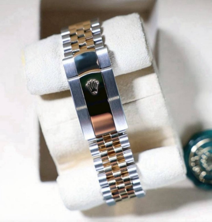 Datejust Green 2t Yellow Gold Jubilee 36mm thumbnail 4