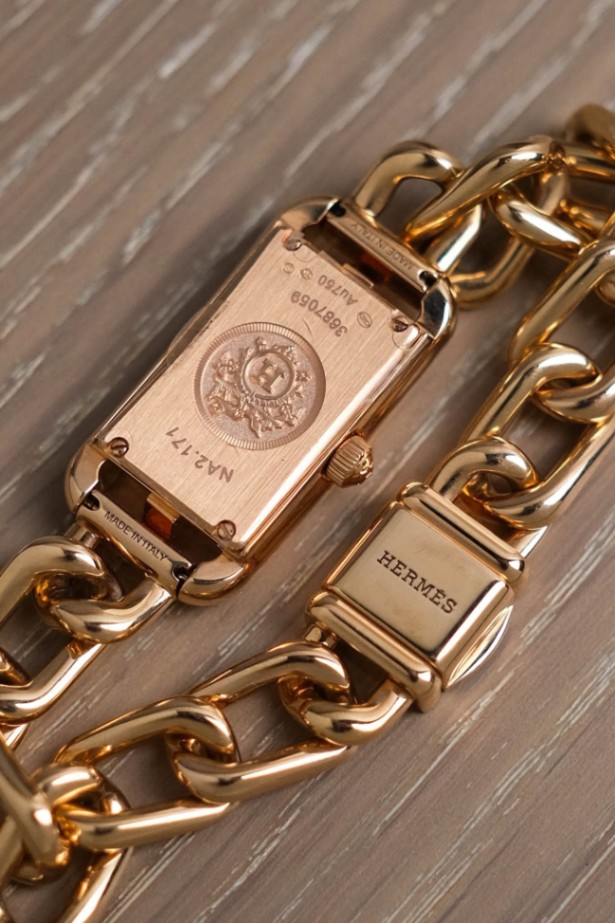 Hermès Nantucket 18K Rose Gold Diamond NA2.171 - Image 4
