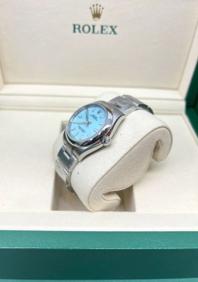 ROLEX Oyster Perpetual 31 Tiffany Blue 277200 2024 - Image 3