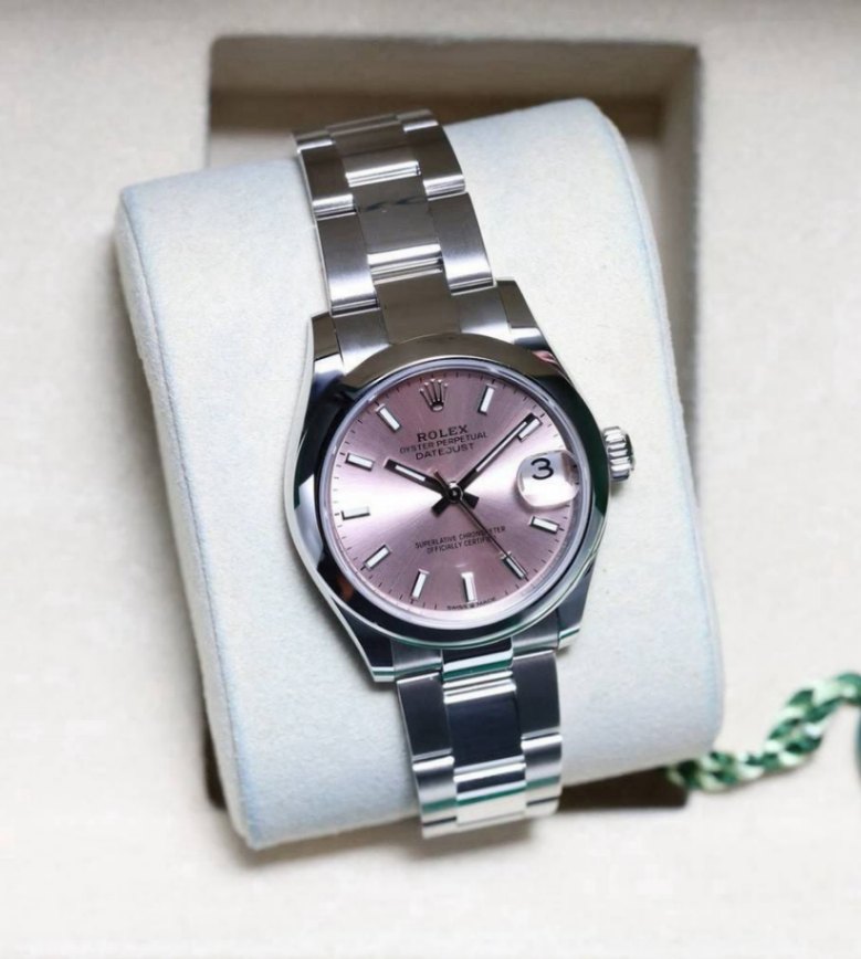 Datejust Pink Dial Oyster 31mm
