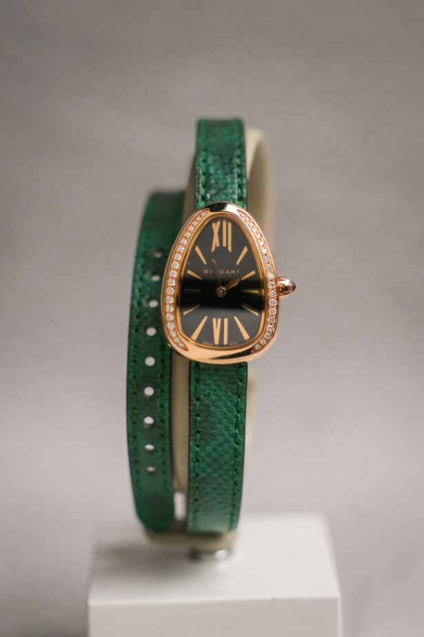 Bvlgari Serpenti 18K Rose Gold Diamond