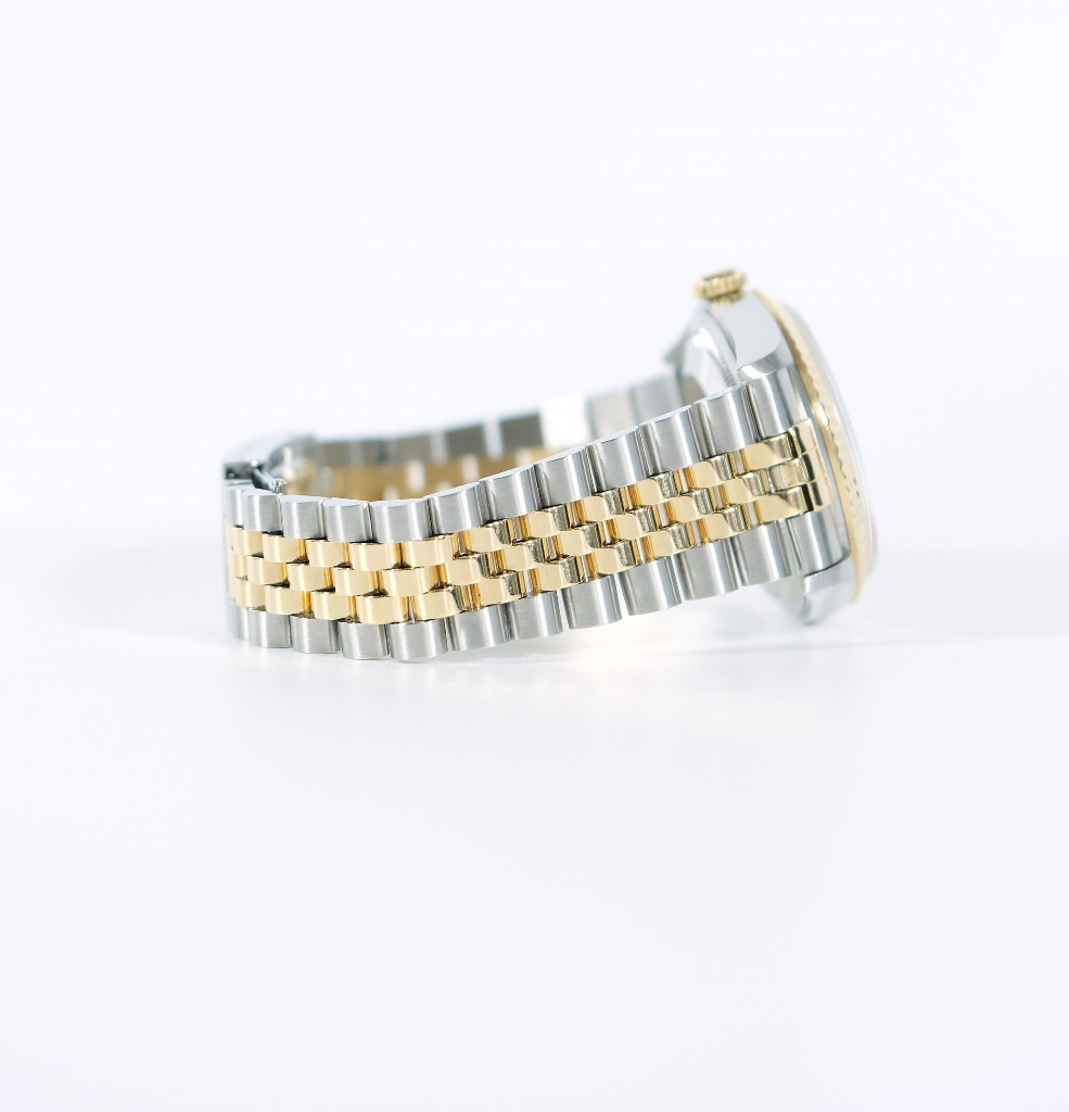 Rolex Datejust 16233 Champagne Diamond Dial Two-Tone Jubilee 1993  thumbnail 2