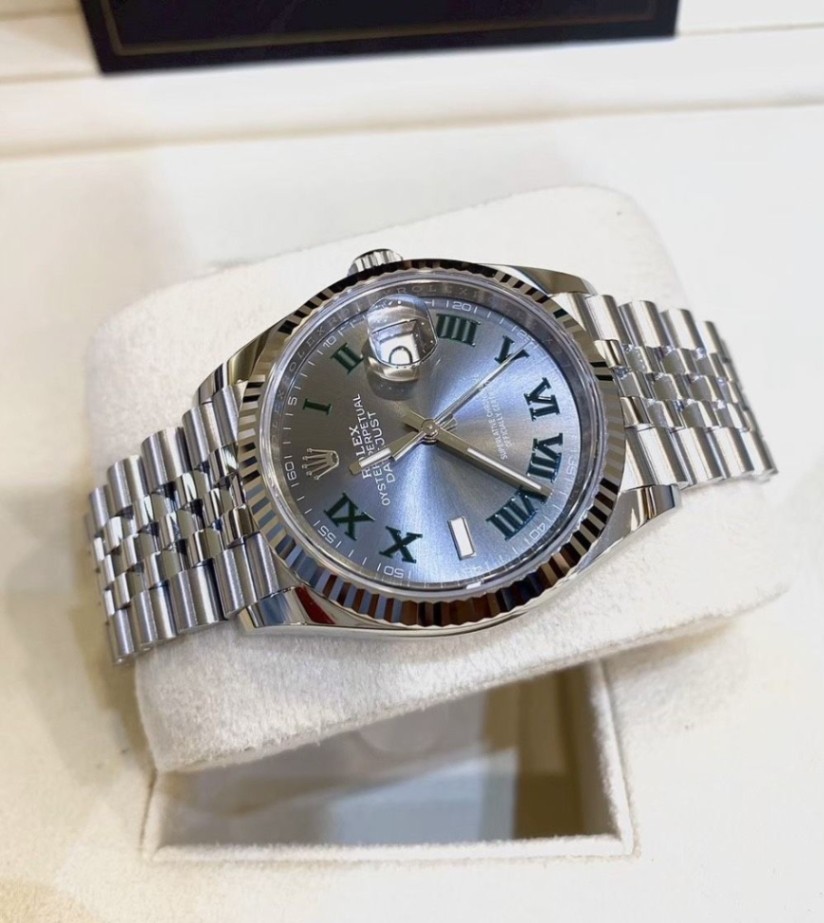 ROLEX Datejust 41 Wimbledon Jubilee 126334 5/2026 thumbnail 2