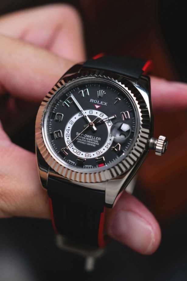 Rolex Sky-Dweller Full 18K White Gold thumbnail 4