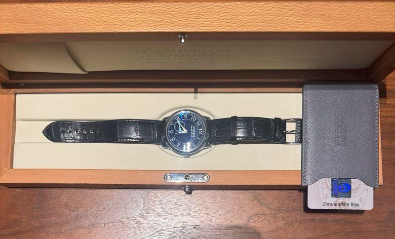 F.P. Journe Chronomètre Bleu thumbnail 2
