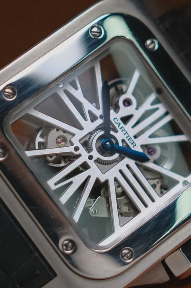 Cartier Santos 100 XL Skeleton Palladium W2020018 thumbnail 3