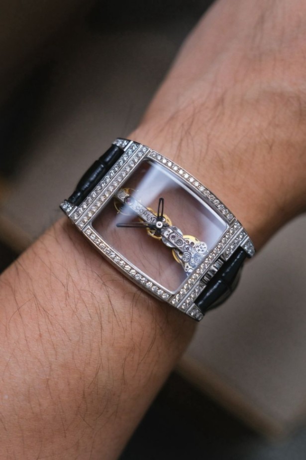 Corum Golden Bridge 18K White Gold Diamond thumbnail 5