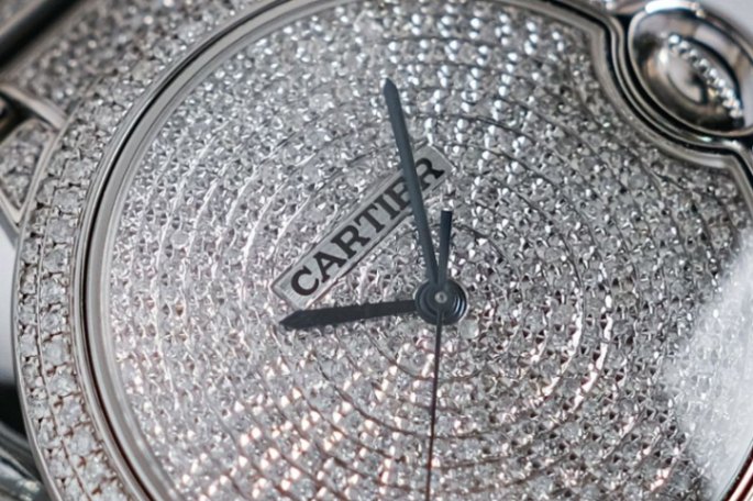 Cartier Ballon Bleu 36 Diamond thumbnail 4