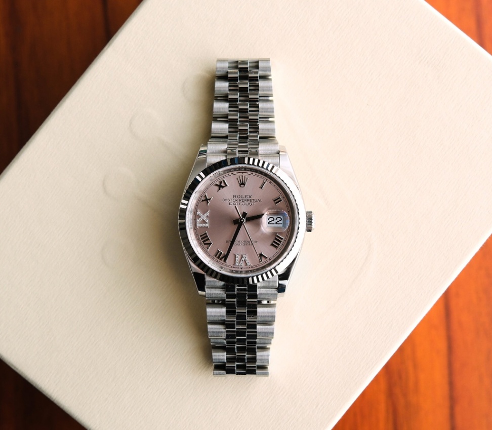Rolex New Datejust 126234 Pink Diamond Dial Jubilee 2025 36mm. - Image 4