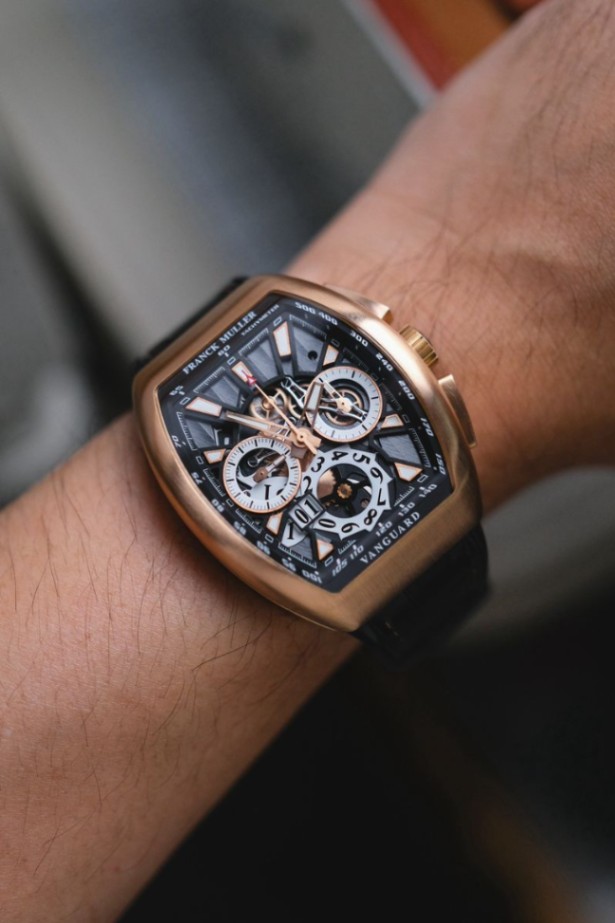 Franck Muller Vanguard V45 Grande Date 18K Rose Gold thumbnail 4