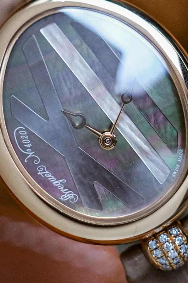 Breguet Reine de Naples Automatic MOP 18k Rose Gold Diamond - Image 5