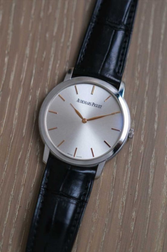 Audemars Piguet Jules Audemars Extra-Thin 18K White Gold 15180OR.OO.A088CR.01 - Image 3