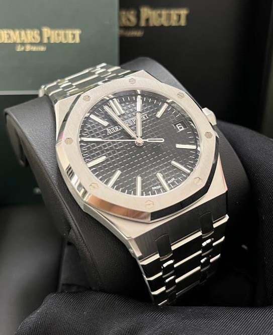 AP Royal Oak 15510ST Black Dial 41mm - Image 4