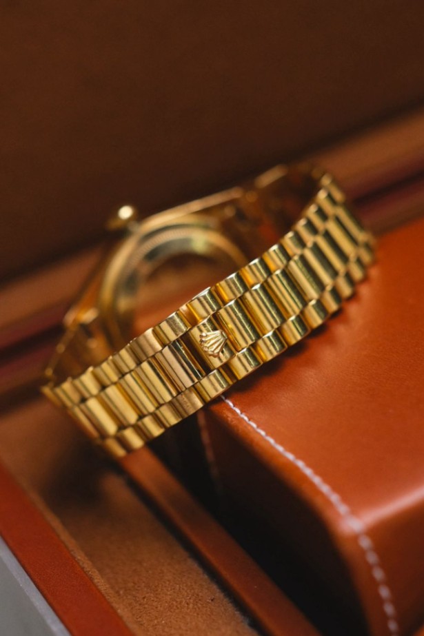 ROLEX DAY DATE 36 18K GOLD Diamond 18238 thumbnail 2