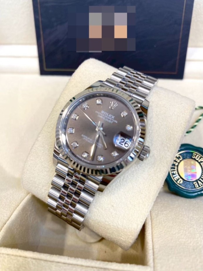 ROLEX Datejust 278274G “Grey Diamond Dial” Jubilee thumbnail 4