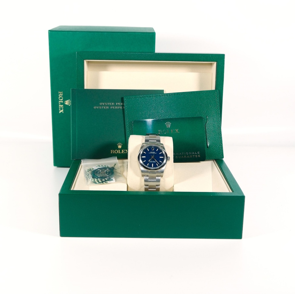 Role New Oyster Perpetual 124200 Blue Dial Oyster Steel 2026 - Image 6