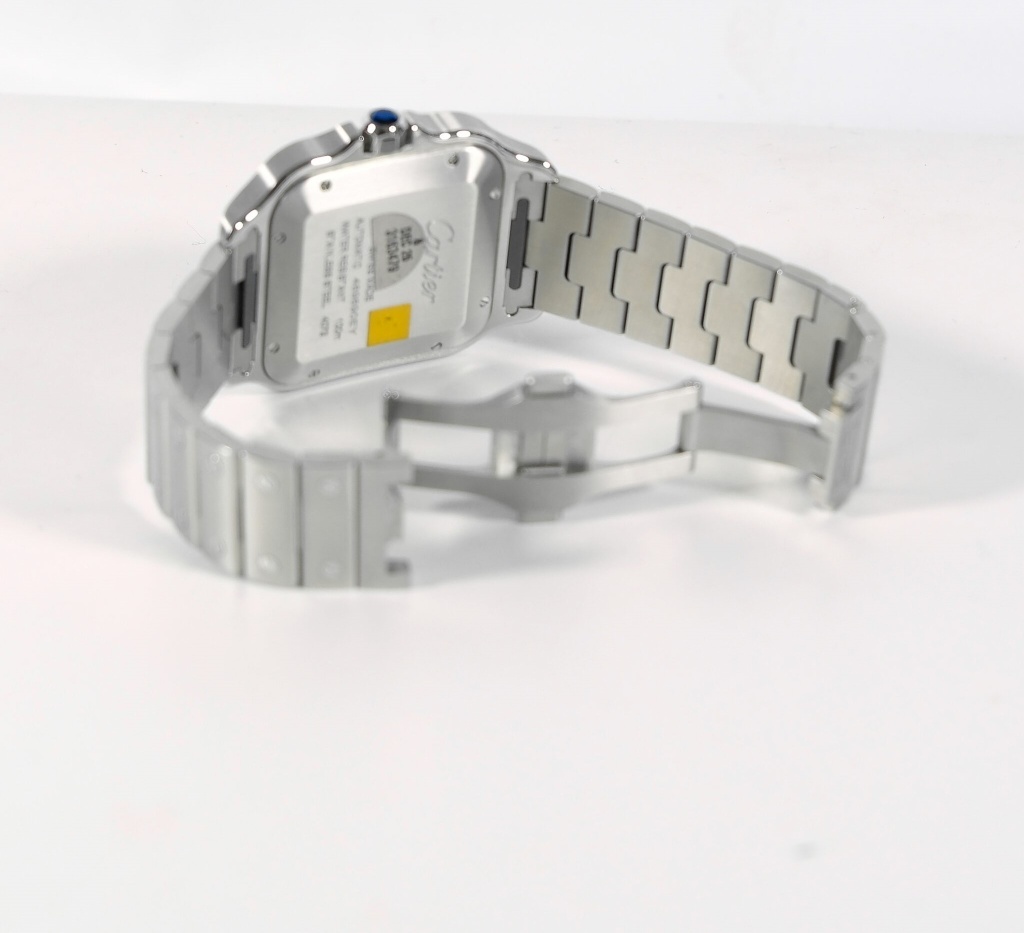 Cartier Santos WSSA0018 Large Silver Dial Stainless steel 2025 thumbnail 4