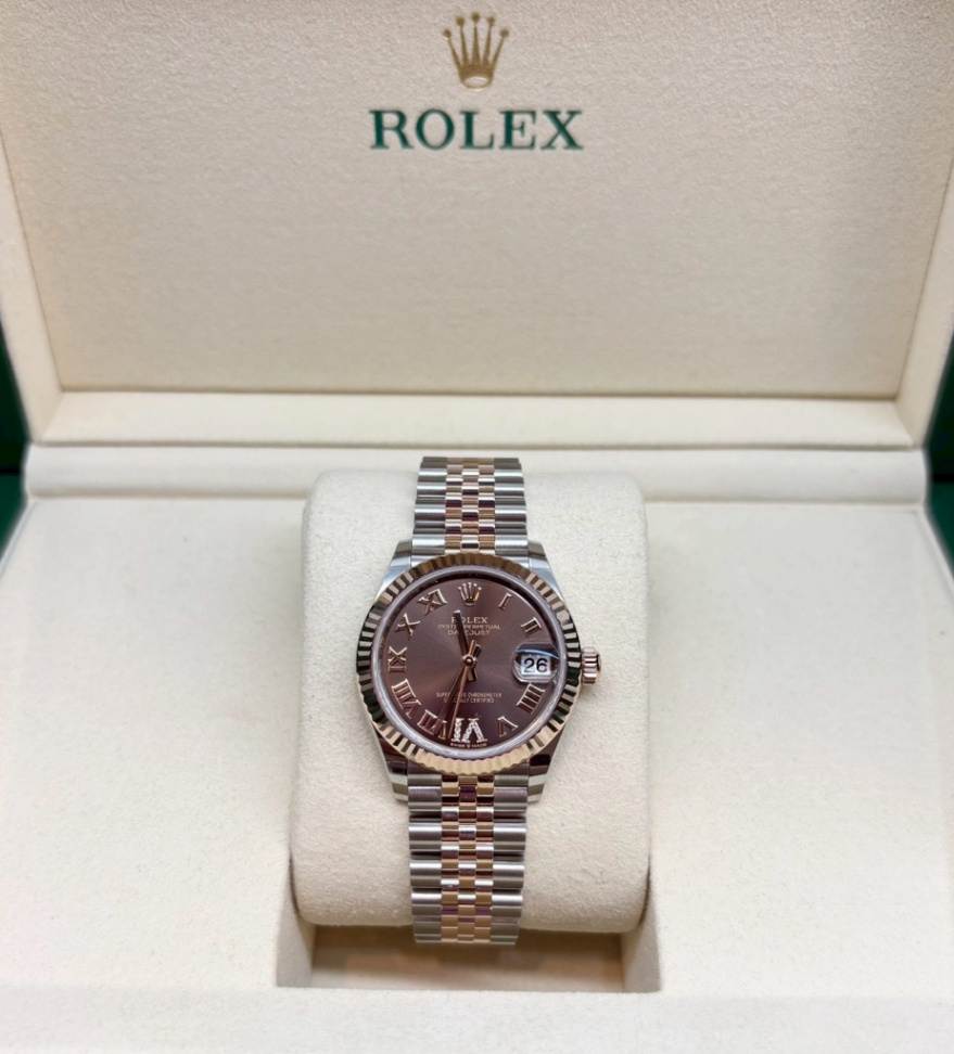 Datejust Chocolate Roman VI 2t Rose Gold 31mm - Image 1