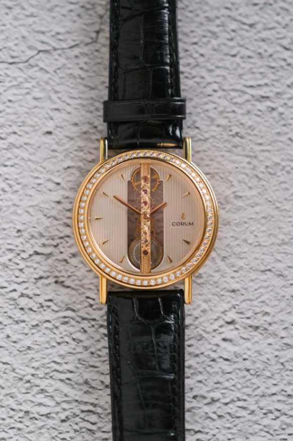 Corum Golden Bridge 18K Gold Diamond