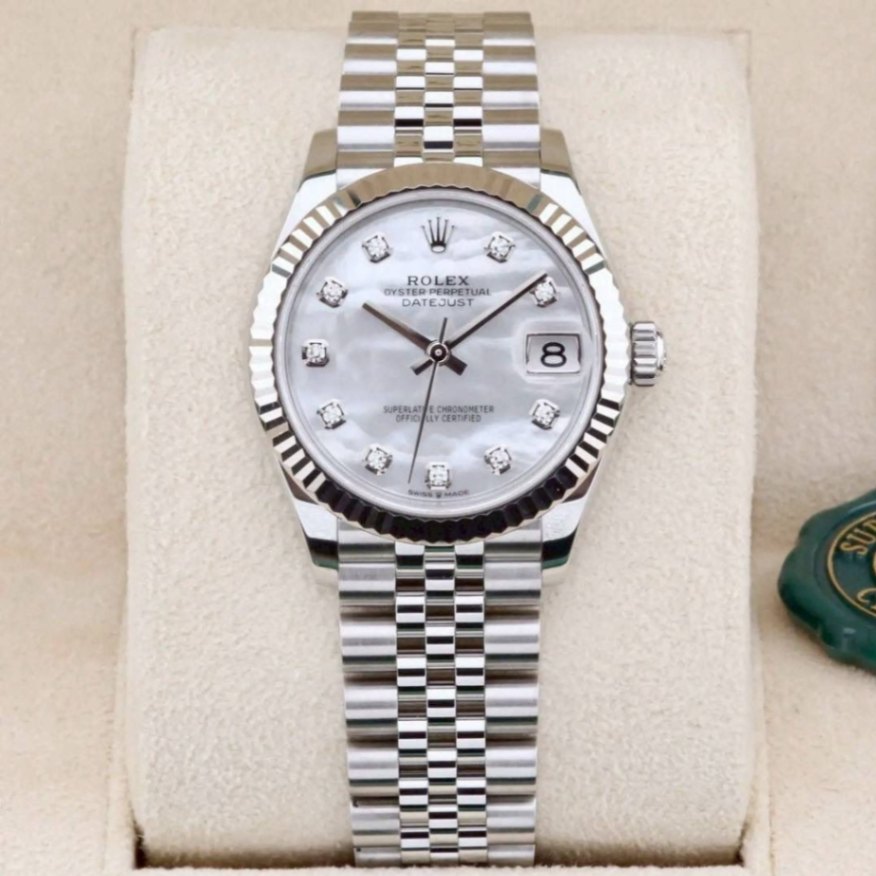 ROLEX Datejust 31 Mother of Pearl Dial Jubilee 278274