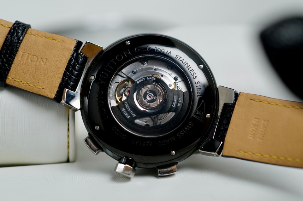 LOUIS VUITTON Tambour Flyback Chronograph Regatta Black Q102G - Image 3
