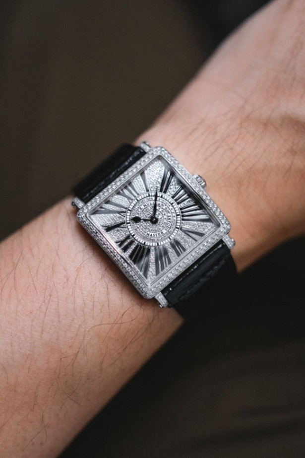 Franck Muller Master Square Full Diamond 6002 M QZ R thumbnail 4
